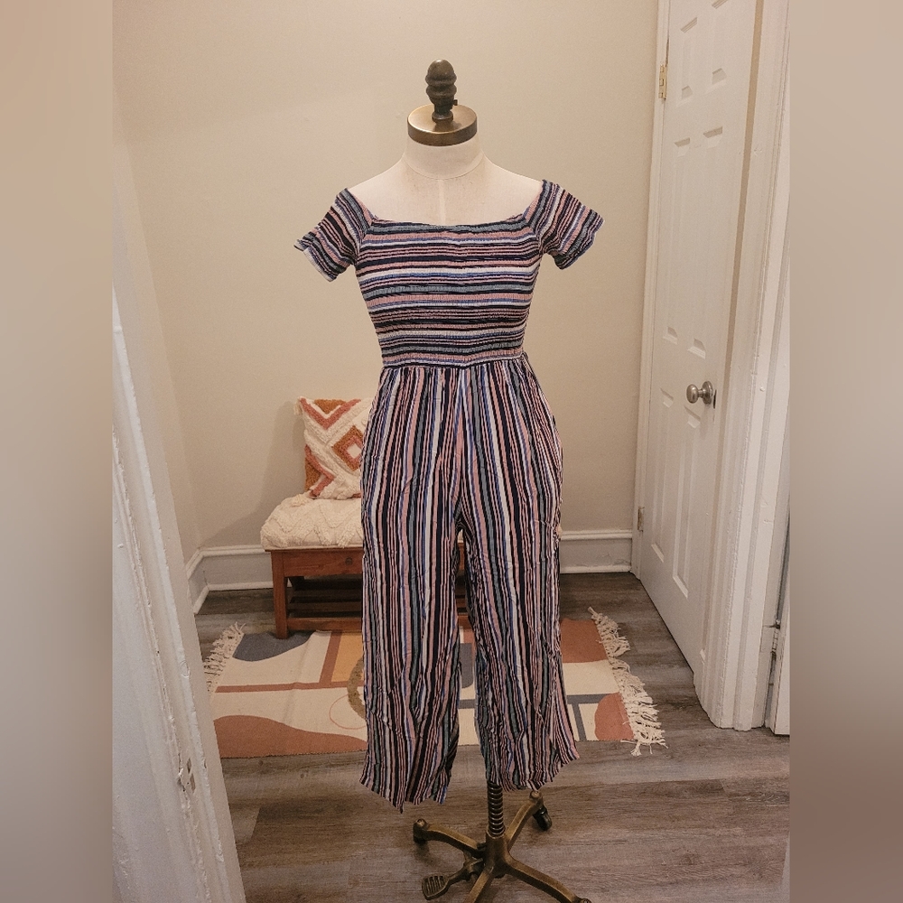 Off the shoulder jumpsuit